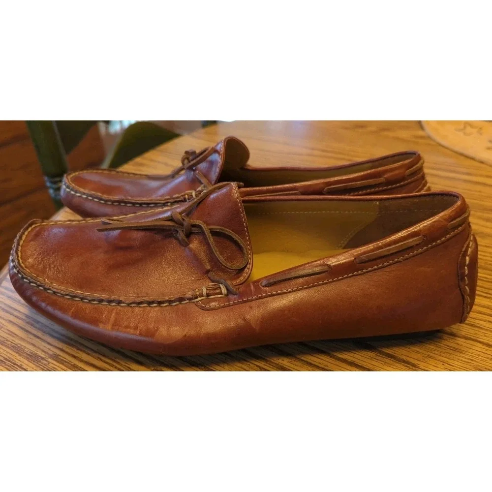 Vintage Cole Haan Driving‎ Loafers Moccasins Men's 8.5 M Brown Leather